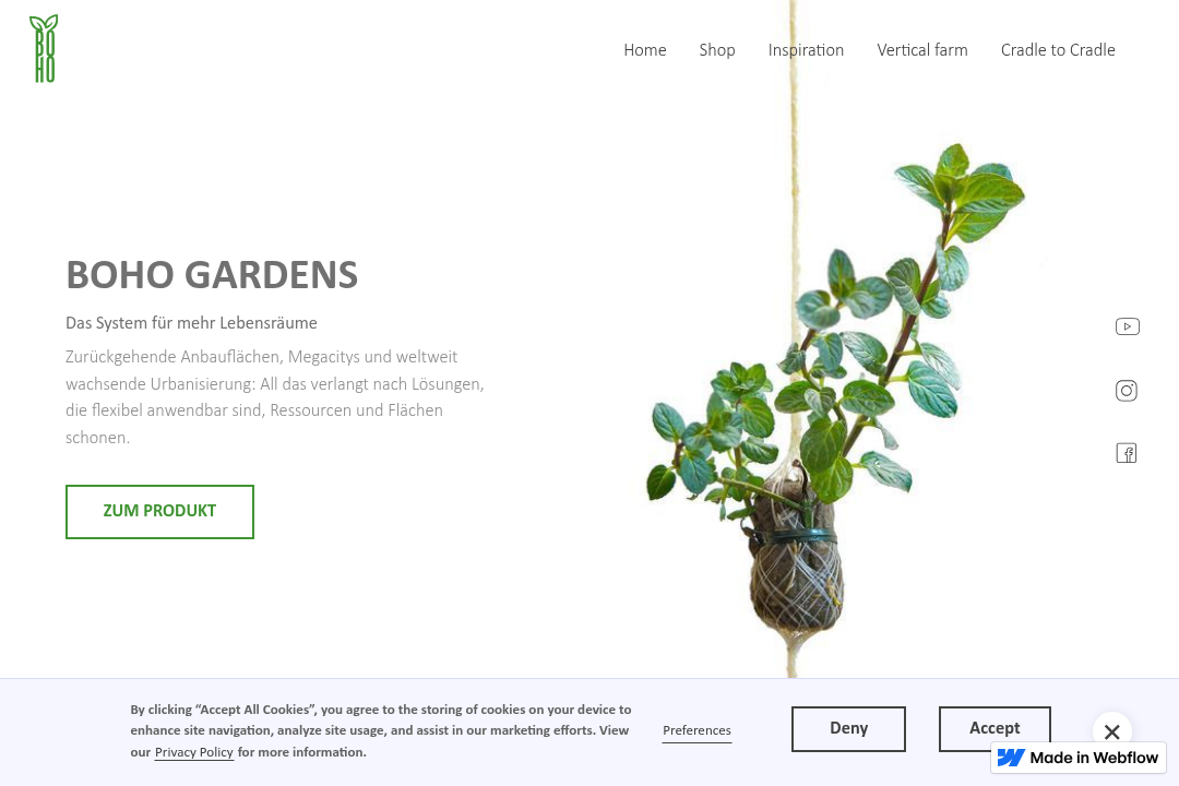 Botanic Horizon Website