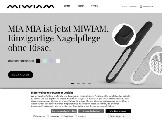 Mia Mia Website