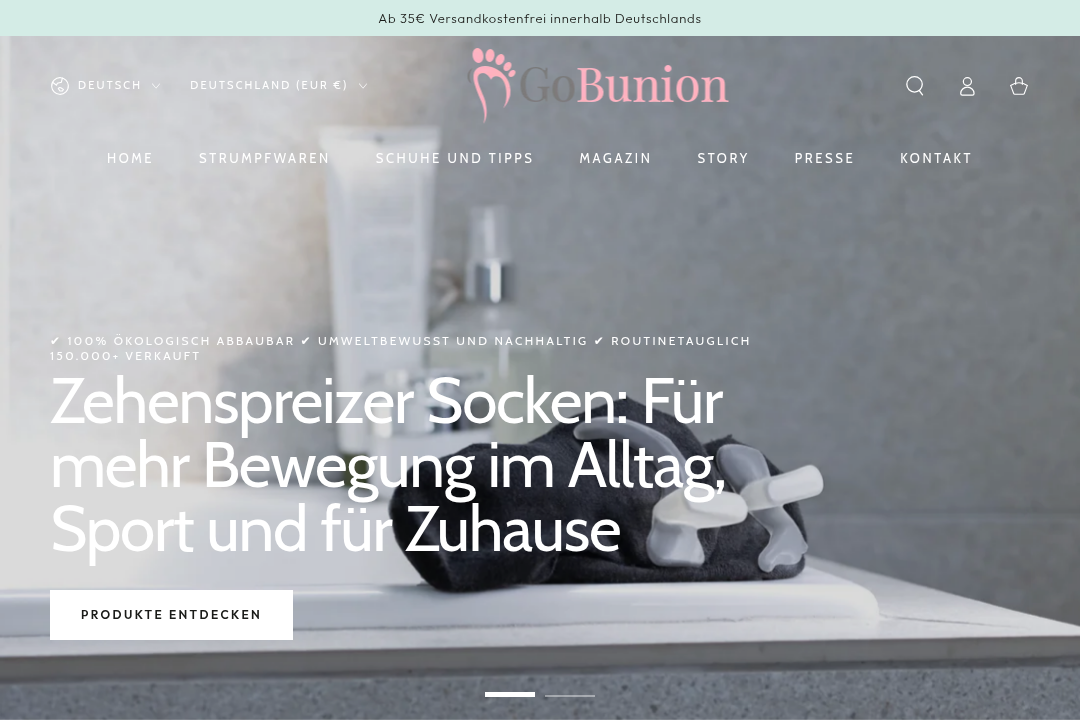 GoBunion Website