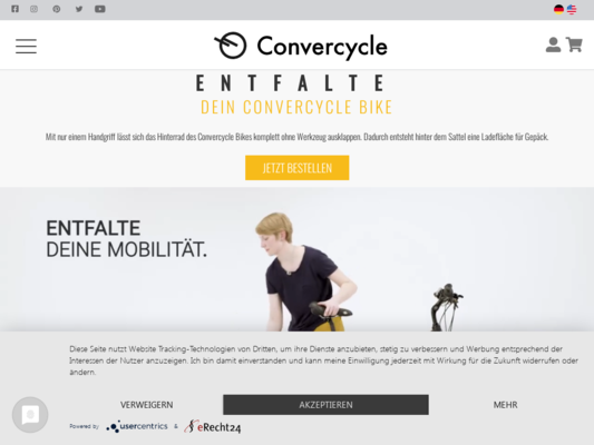 Convercycle Website