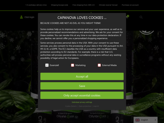 CAPANOVA Website