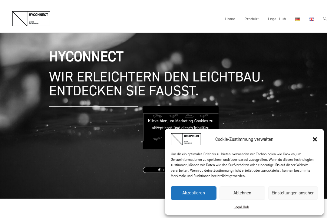 HYCONNECT Website