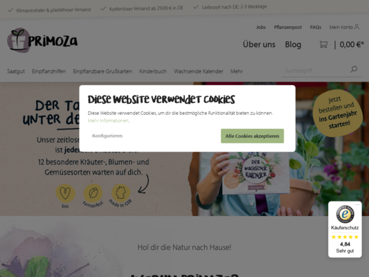 Primoza Website
