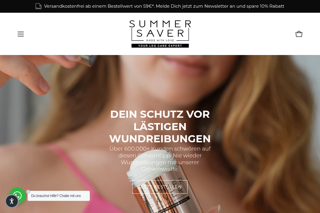 SUMMERSAVER Website
