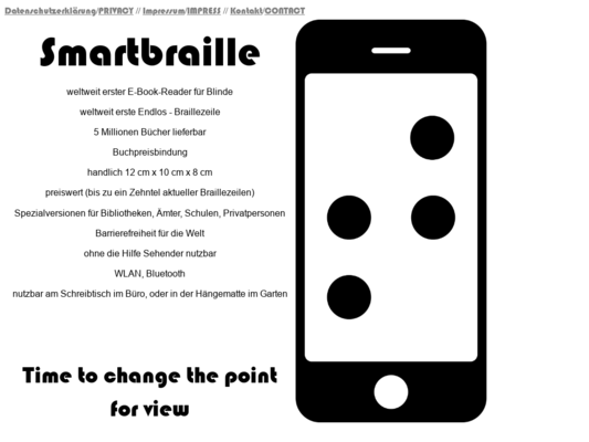 Smartbraille Website