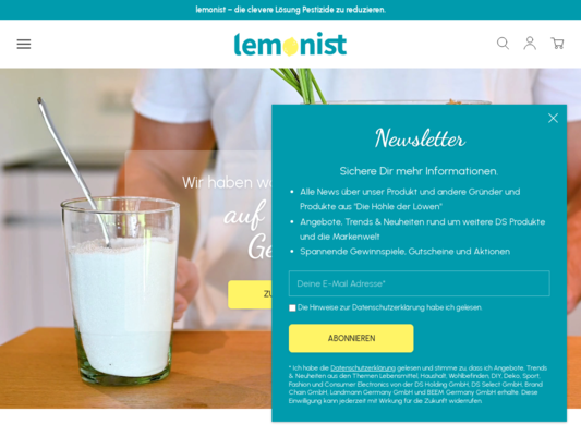 Lemonist Website