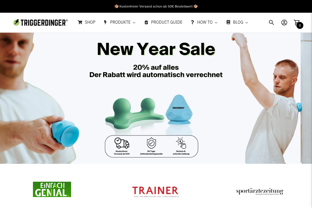 Triggerdinger Website