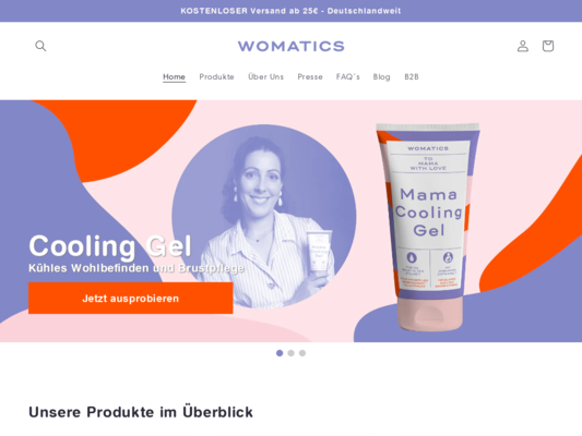 Womatics Website