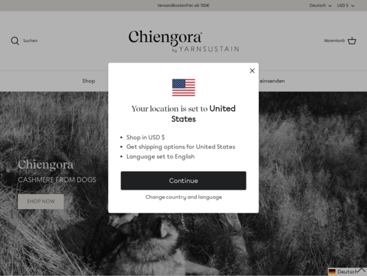 Chiengora Website