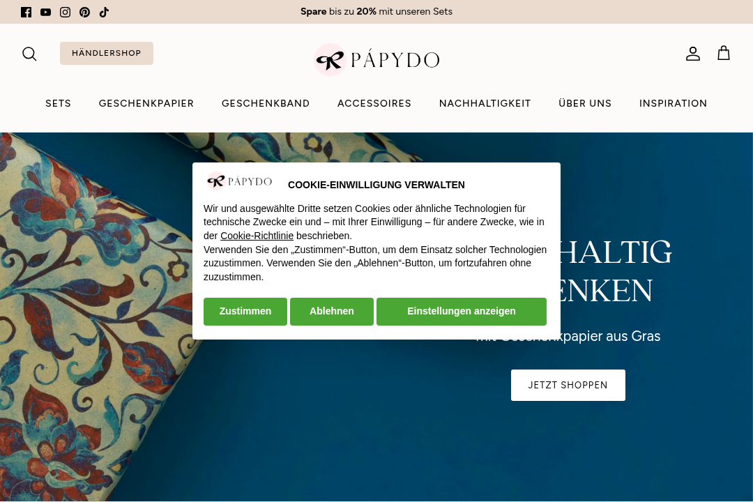 PAPYDO Website