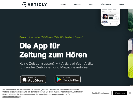Articly Website