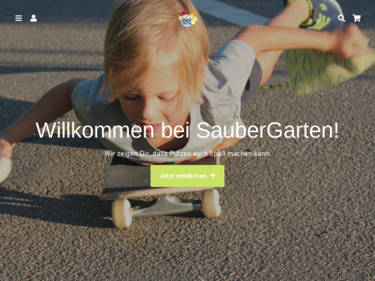 SauberGarten Website