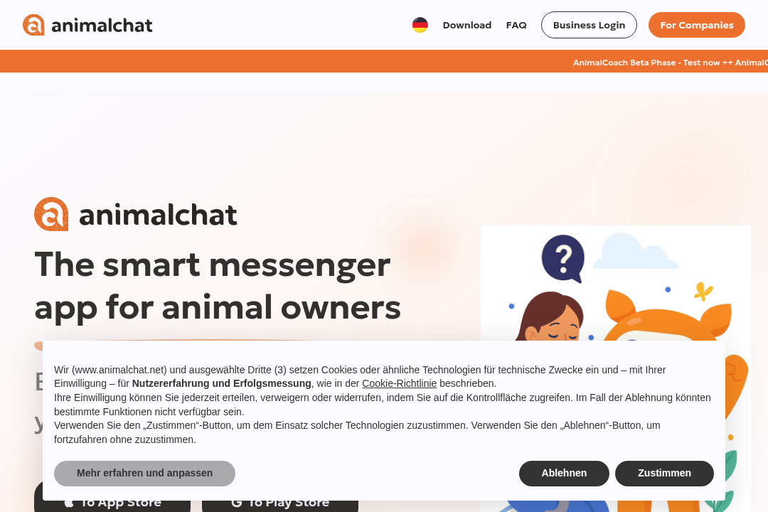 AnimalChat Website