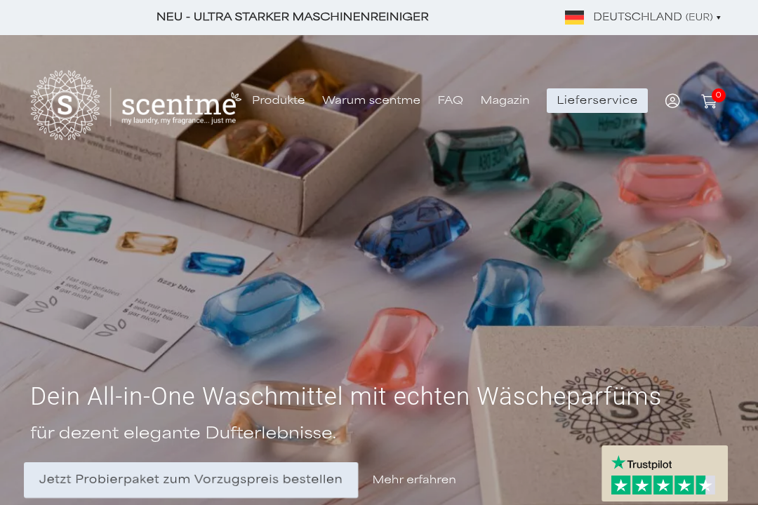 Scentme Website