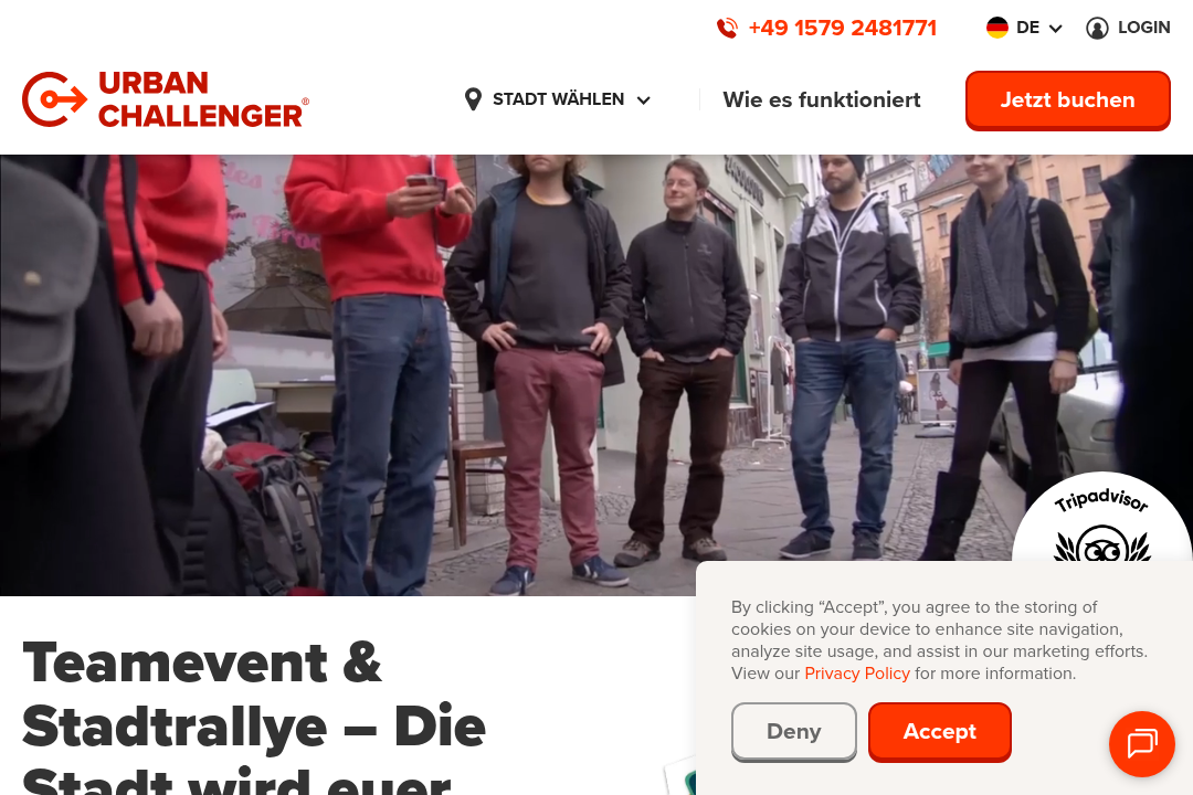Urban Challenger Website